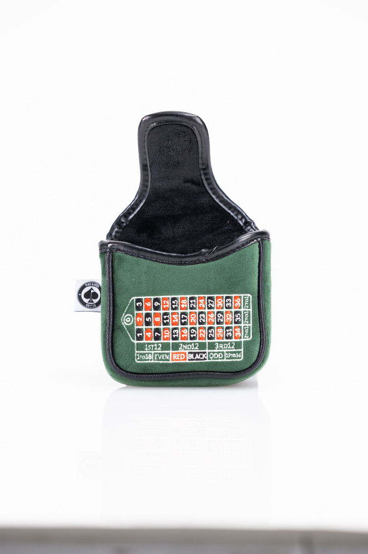 Pins and Aces Roulette Mallet Putter Cover - Thumbnail 3