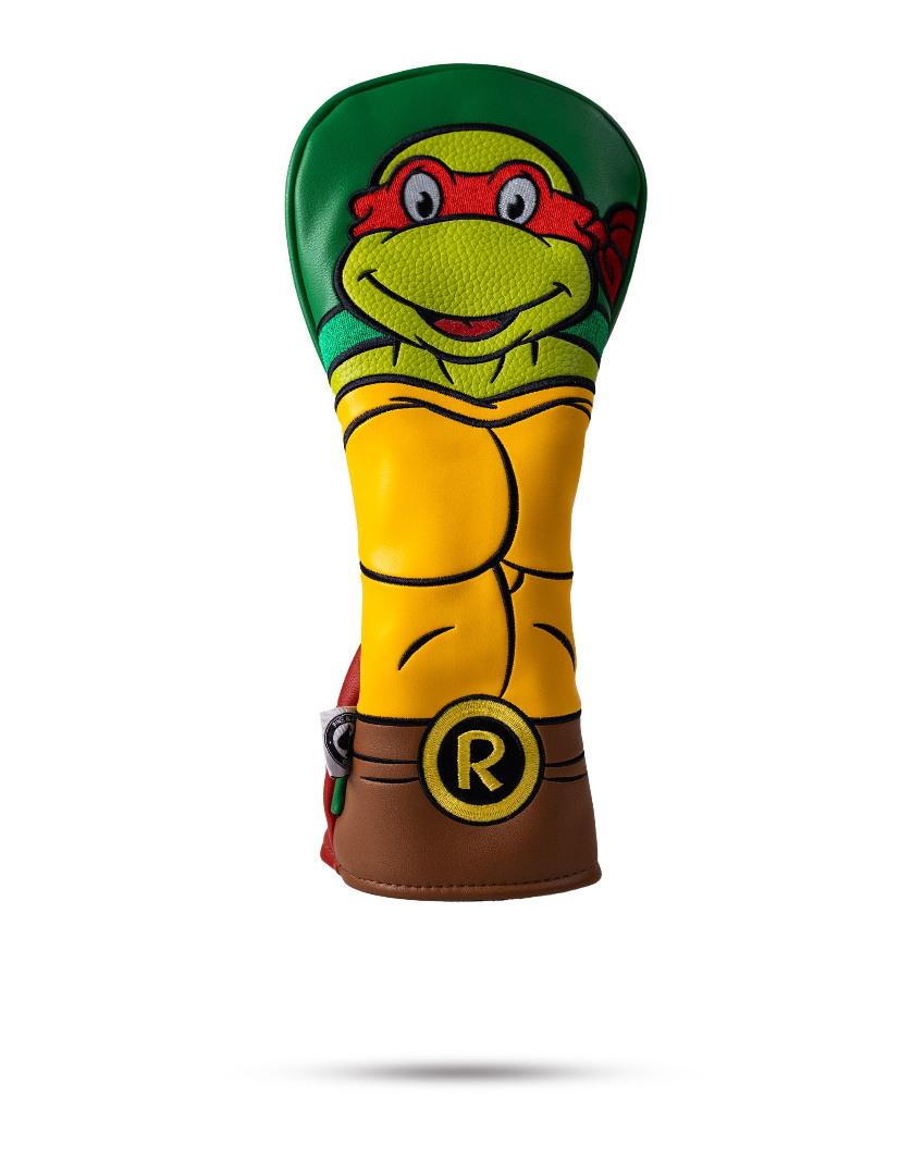 Pins and Aces TMNT Raphael Fairway Cover - Thumbnail 2