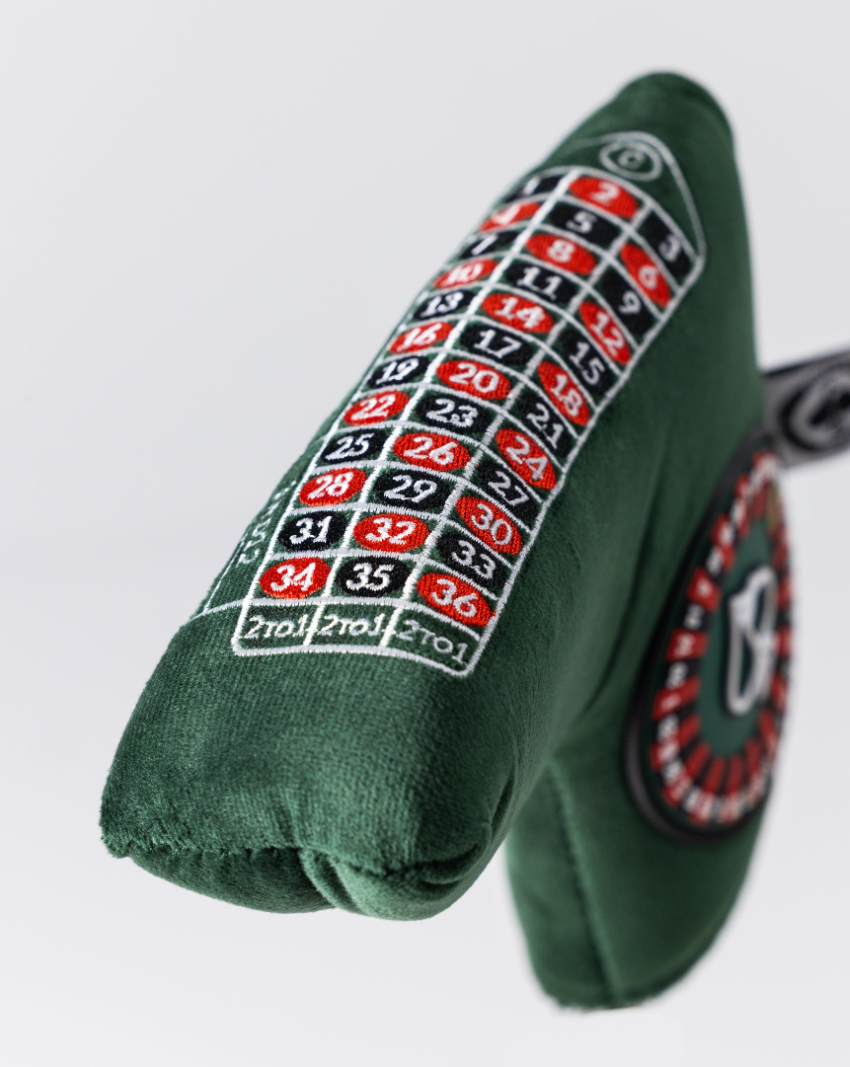 Pins and Aces Roulette Blade Putter Cover - Thumbnail 5