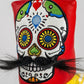 Mustache Sugar Skull - Blade Putter Cover Red