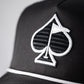 Perforated Rope Hat - Black
