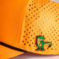 Perforated Rope Hat - Highlighter Orange