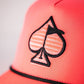 Perforated Rope Hat - Highlighter Pink