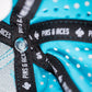 Perforated Rope Hat - Baby Blue