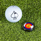 Pop Out Medallion Ball Marker - Colorado