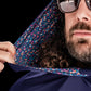 Performance Golf Hoodie - Lavender Flower Power