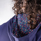Performance Golf Hoodie - Lavender Flower Power