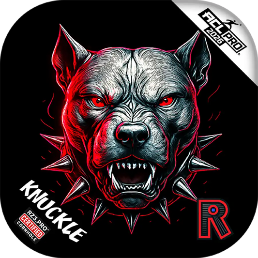 Knuckle | Pitbull Black Series | ACL PRO Razor Cornhole Bags