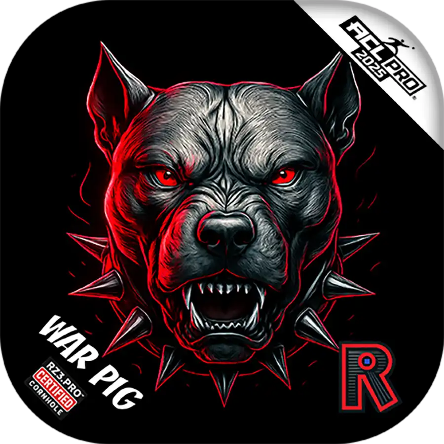 War Pig | Pitbull Black Series | ACL PRO Razor Cornhole Bags
