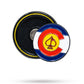 Pop Out Medallion Ball Marker - Colorado