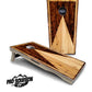 PRO Solution Lite Cornhole Boards - Wooden Triangle Design