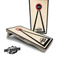 PRO Solution Lite Cornhole Boards - Red Hole Black Triangle