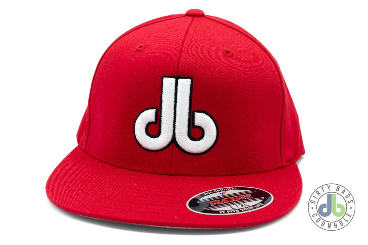 Red and Black Flexfit Hat