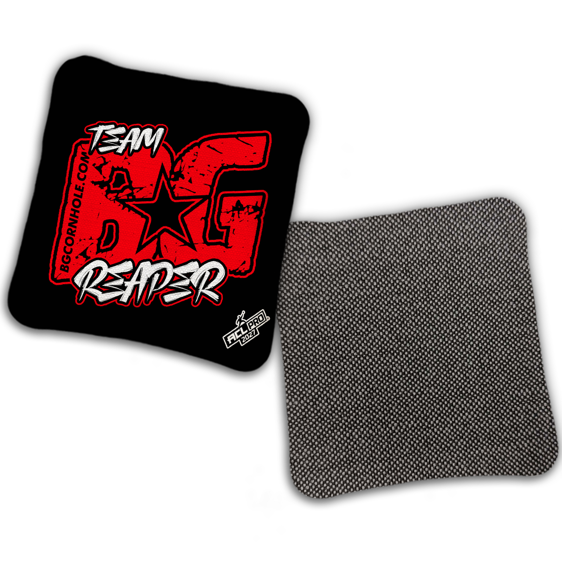 2027 BG REAPER “ESPN THROWBACK COLORMATCH" - ACL Pro Stamped Cornhole Bags - SET OF 4 BAGS