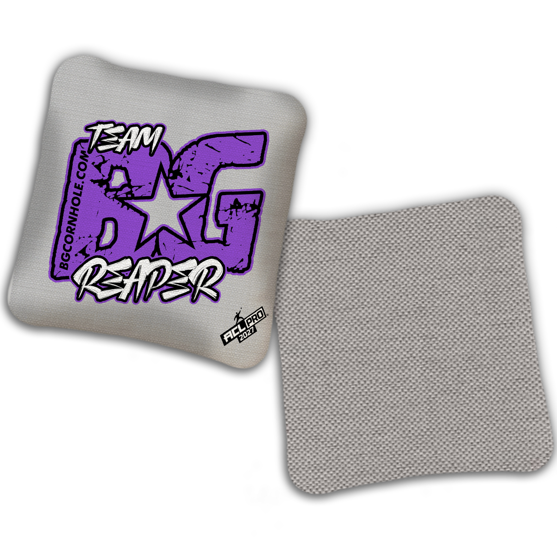 2027 BG REAPER “ESPN THROWBACK COLORMATCH" - ACL Pro Stamped Cornhole Bags - SET OF 4 BAGS