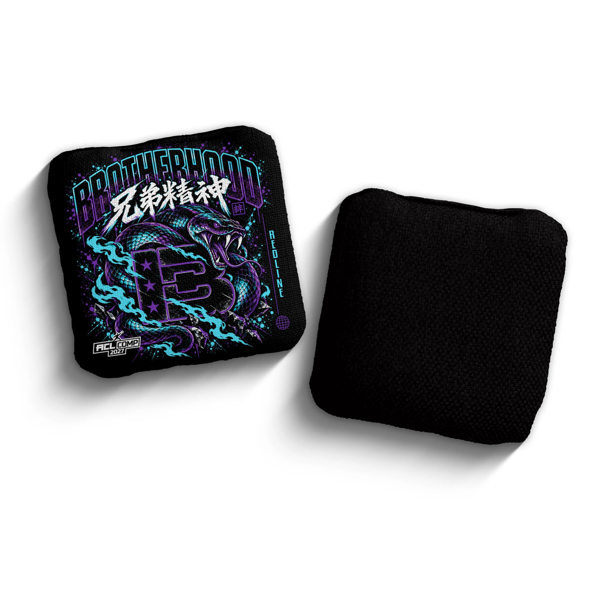 2027 Brotherhood Cornhole Redline Different Breed Edition ACL Comp Stamped Cornhole Bags