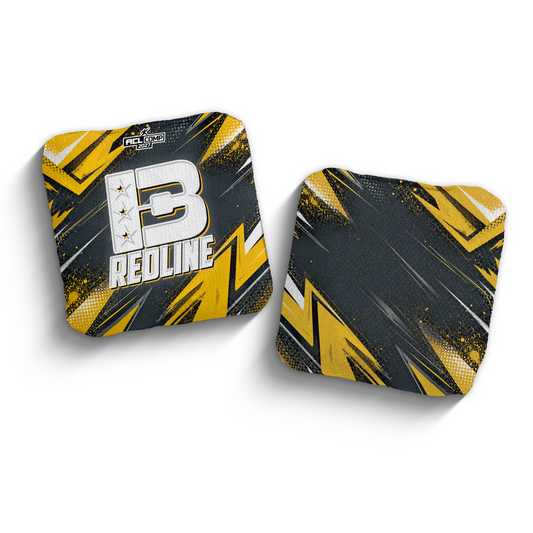2027 Brotherhood Cornhole Redline Surge Edition ACL Comp Stamped Cornhole Bags