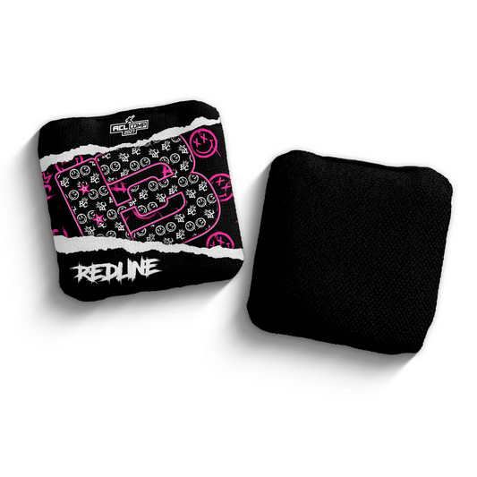 2027 Brotherhood Cornhole Redline Torn Edition ACL Comp Stamped Cornhole Bags
