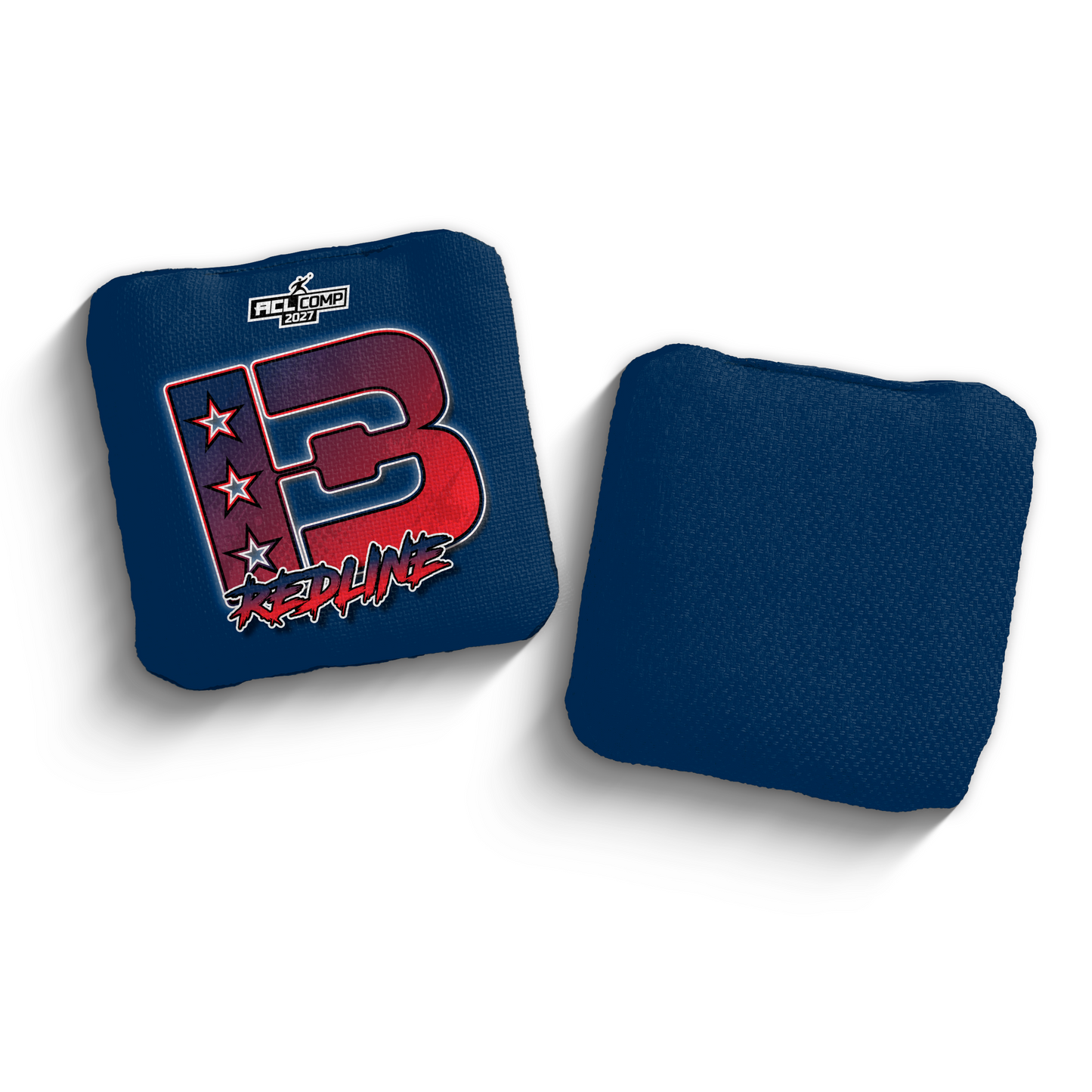 2027 Brotherhood Cornhole Redline Broadcast Edition ACL Comp Stamped Cornhole Bags