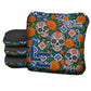 Calavera Marigold Mosaic - Cornhole Bags - Multiple Series - Set of 4