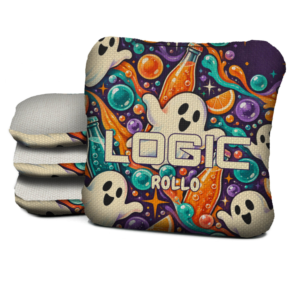 Ghost Soda Club Cornhole Bags - Multiple Series - Set of 4