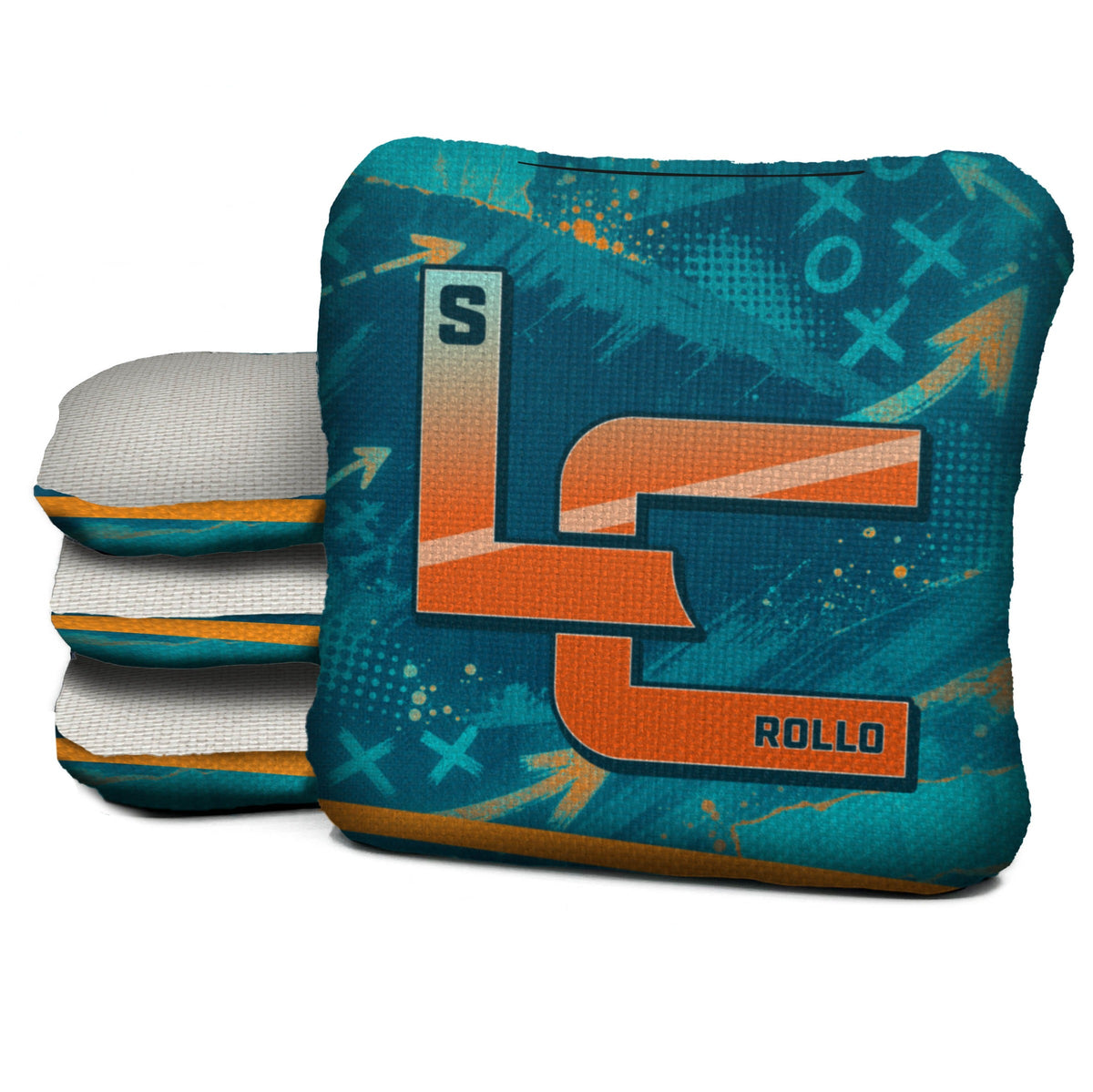 Miami Football Cornhole Bags - Set of 4 | Logic Cornhole