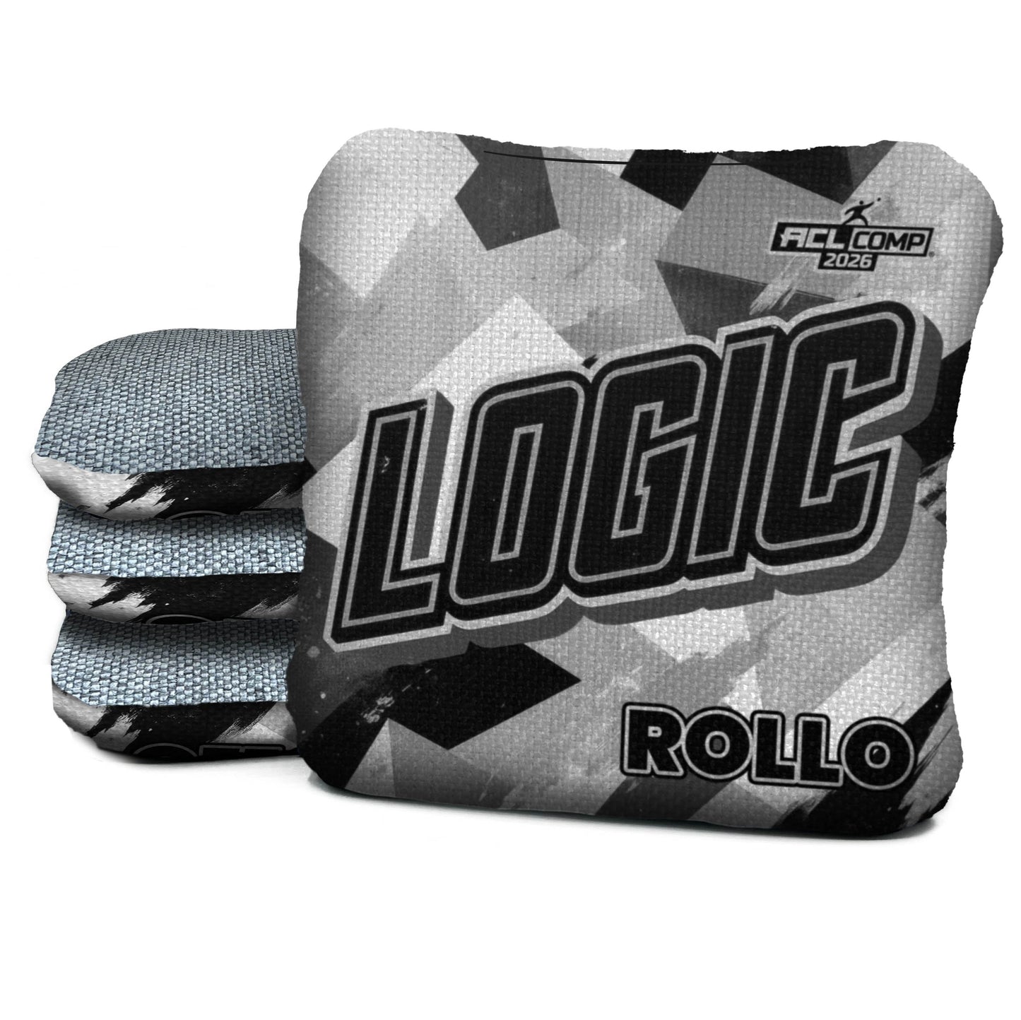 Angle Splat - Black White - ACL PRO 2026 BAGS - MULTIPLE BAG SERIES - Set of 4 bags