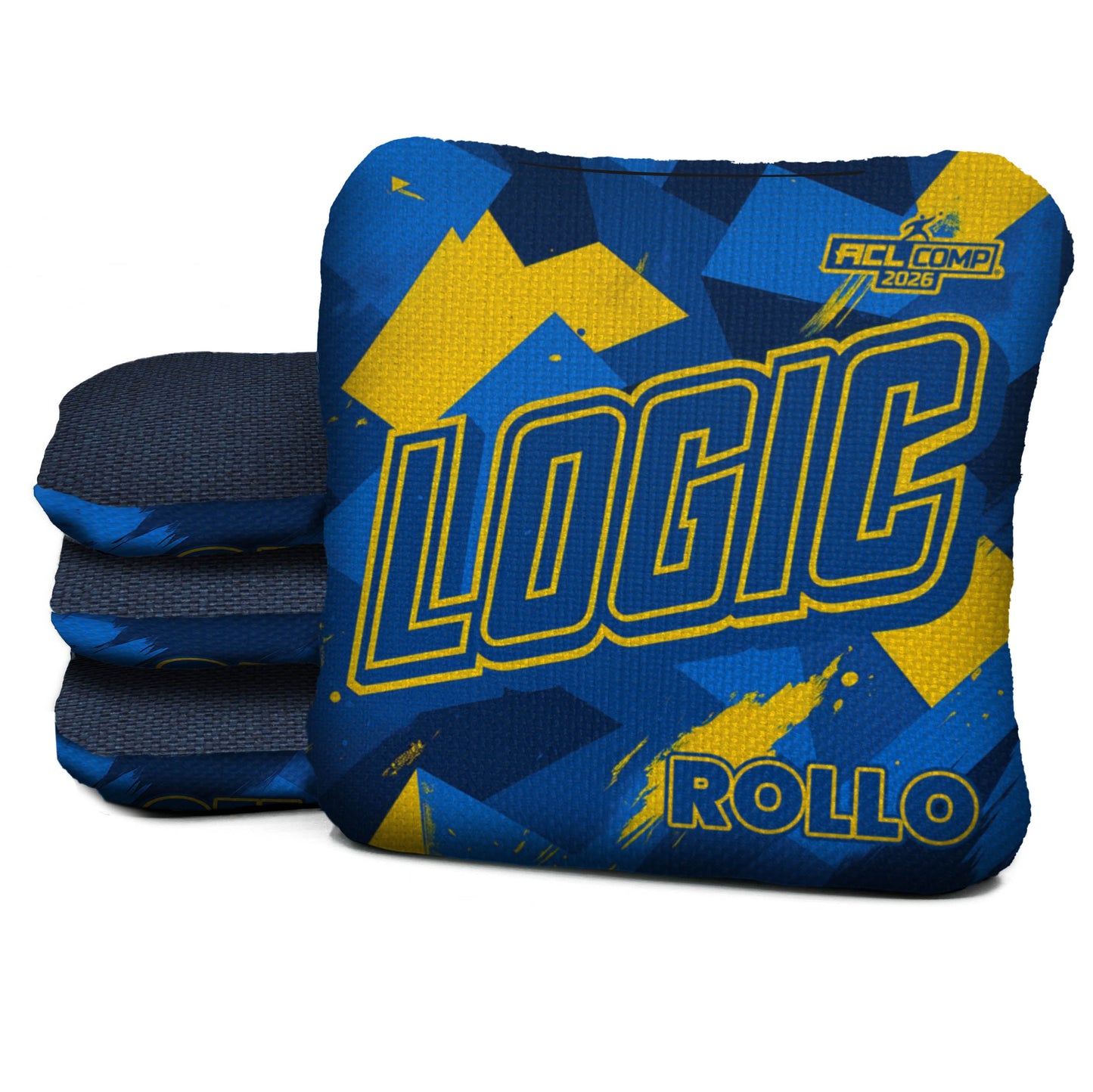 Angle Splat - Blue Yellow - ACL PRO 2026 BAGS - MULTIPLE BAG SERIES - Set of 4 bags
