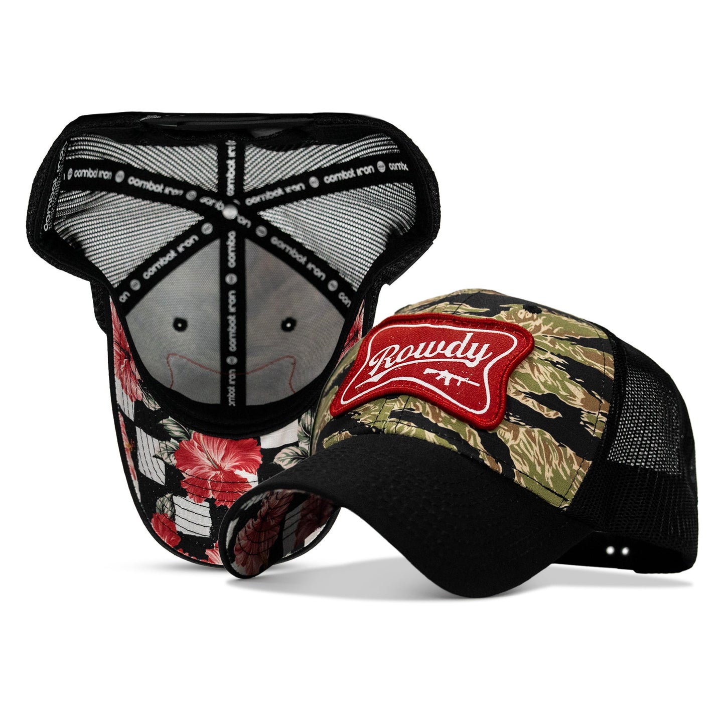 Rowdy Beer Logo Patch Original Ripstop Snapback Hat