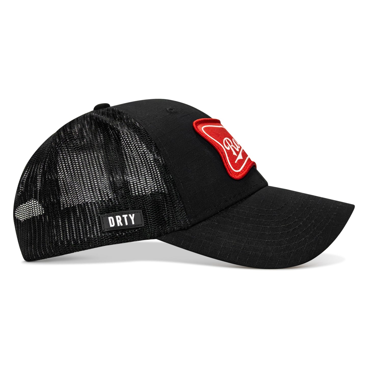 Rowdy Beer Logo Patch Original Ripstop Snapback Hat