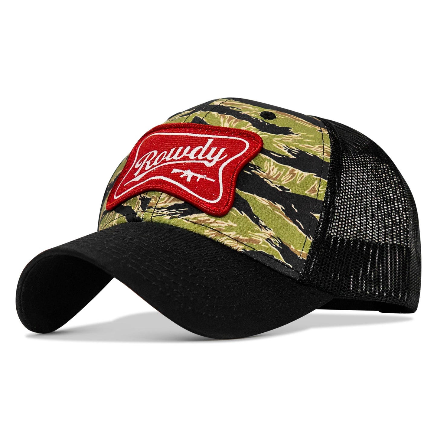 Rowdy Beer Logo Patch Original Ripstop Snapback Hat