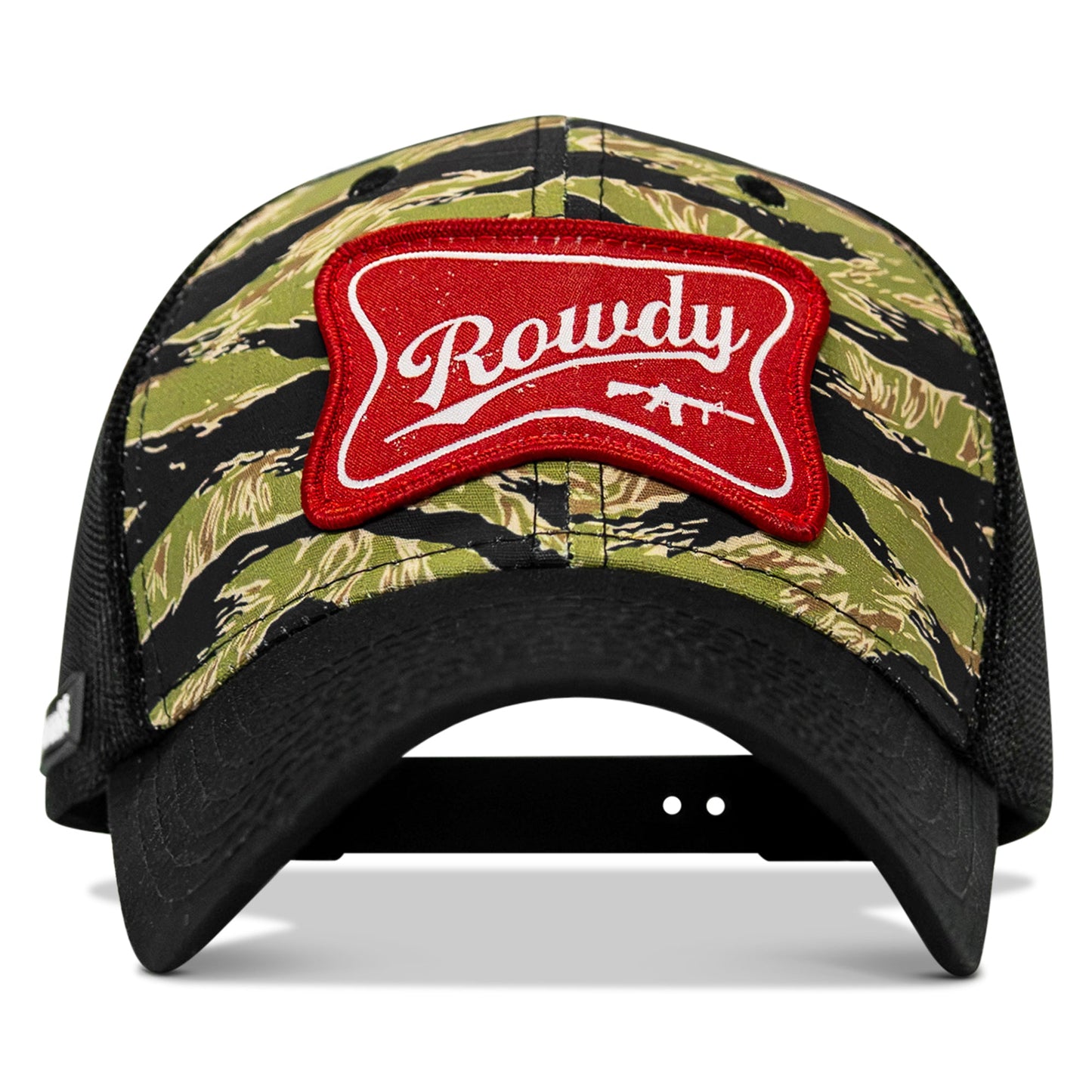 Rowdy Beer Logo Patch Original Ripstop Snapback Hat