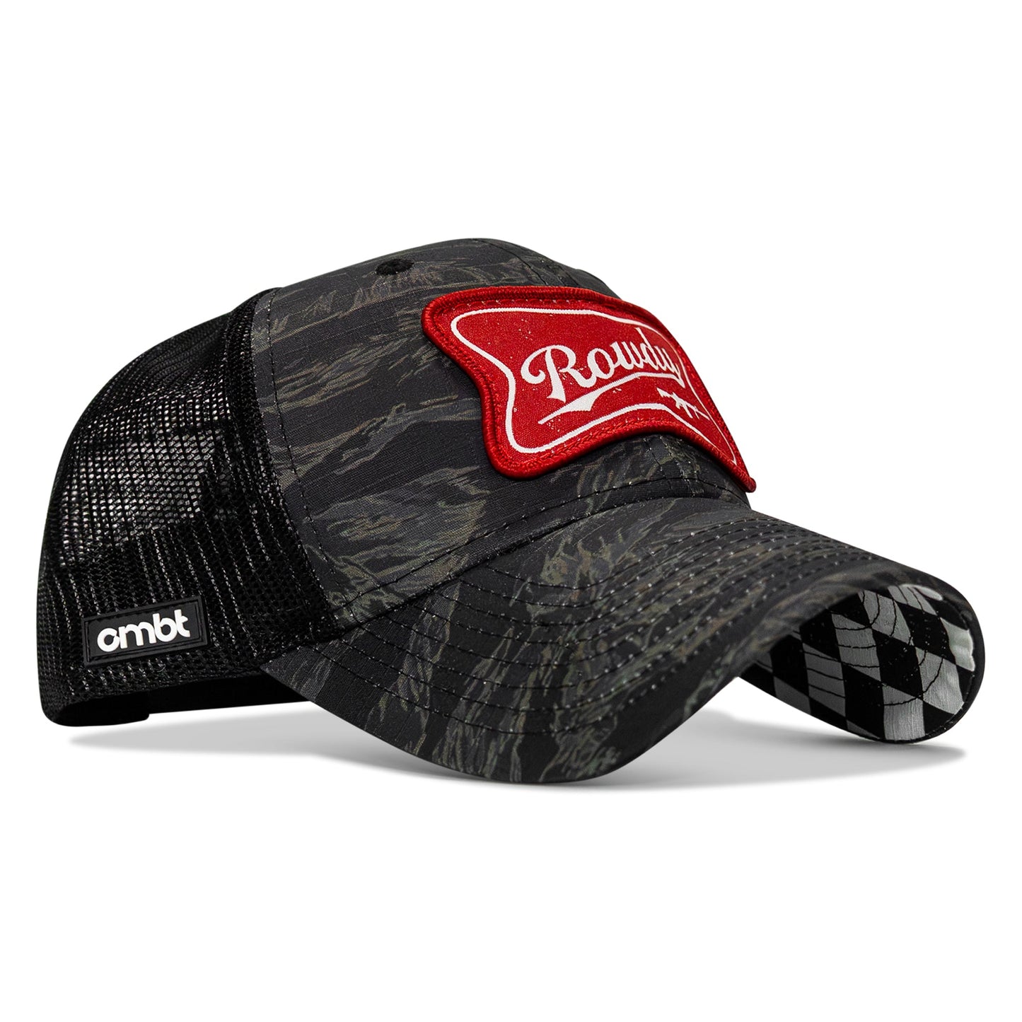 Rowdy Beer Logo Patch Original Ripstop Snapback Hat