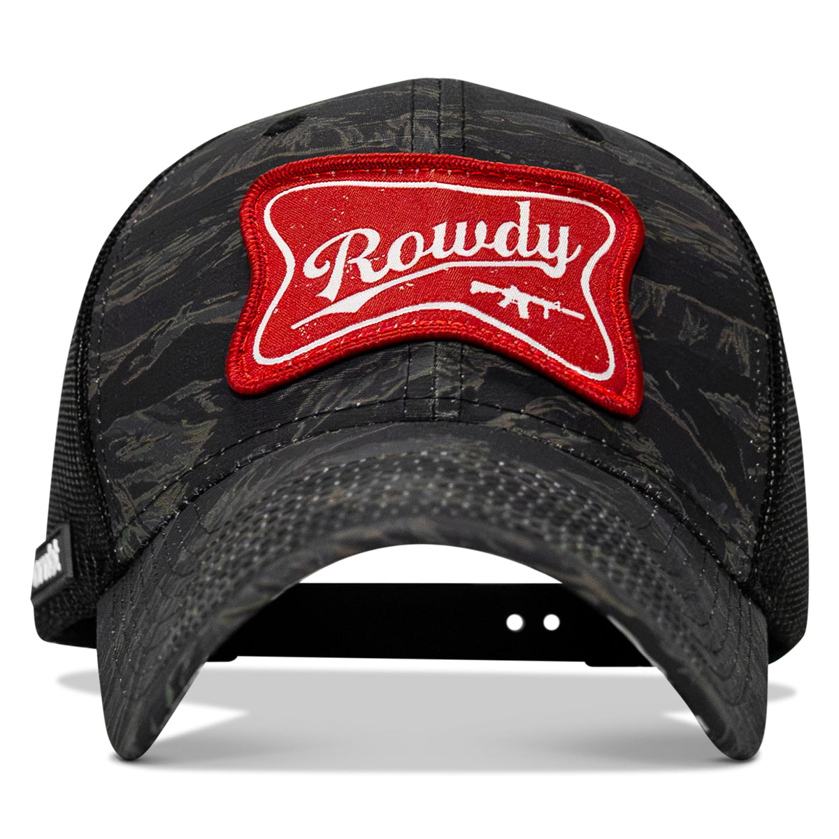 Rowdy Beer Logo Patch Original Ripstop Snapback Hat