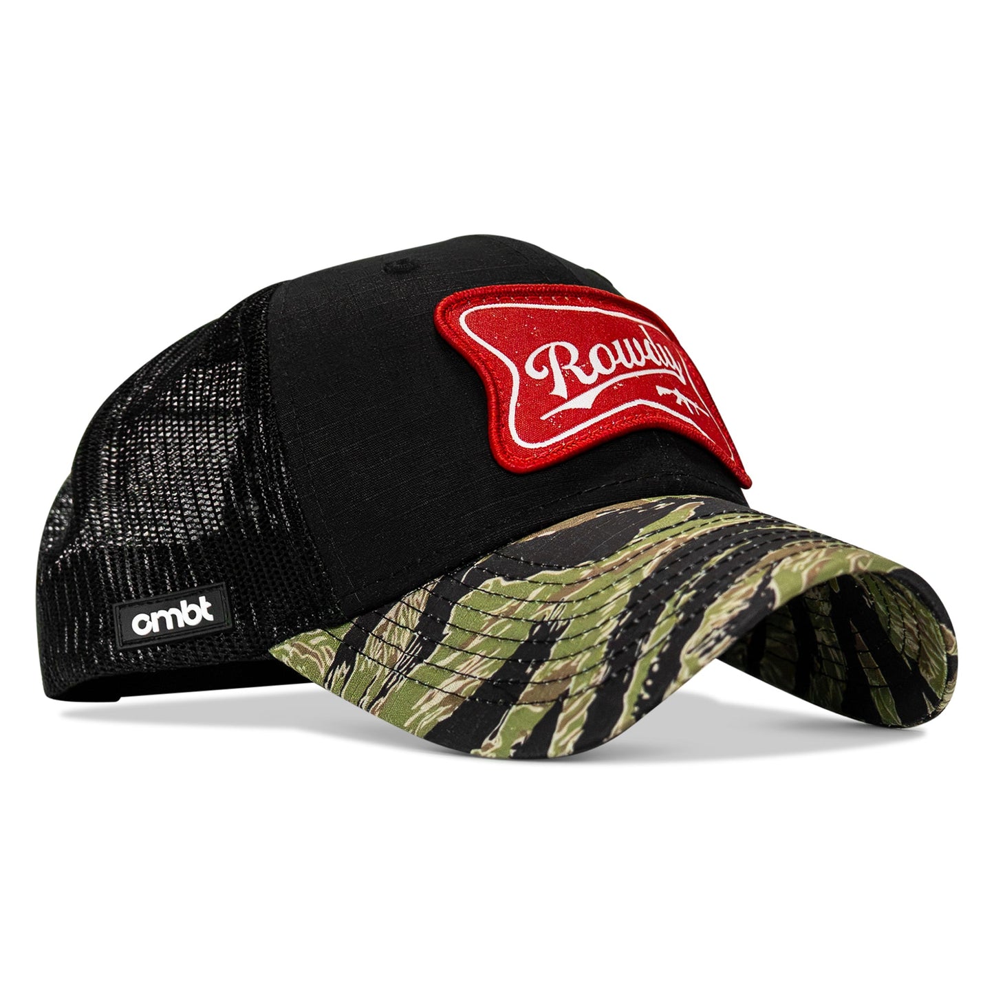 Rowdy Beer Logo Patch Original Ripstop Snapback Hat