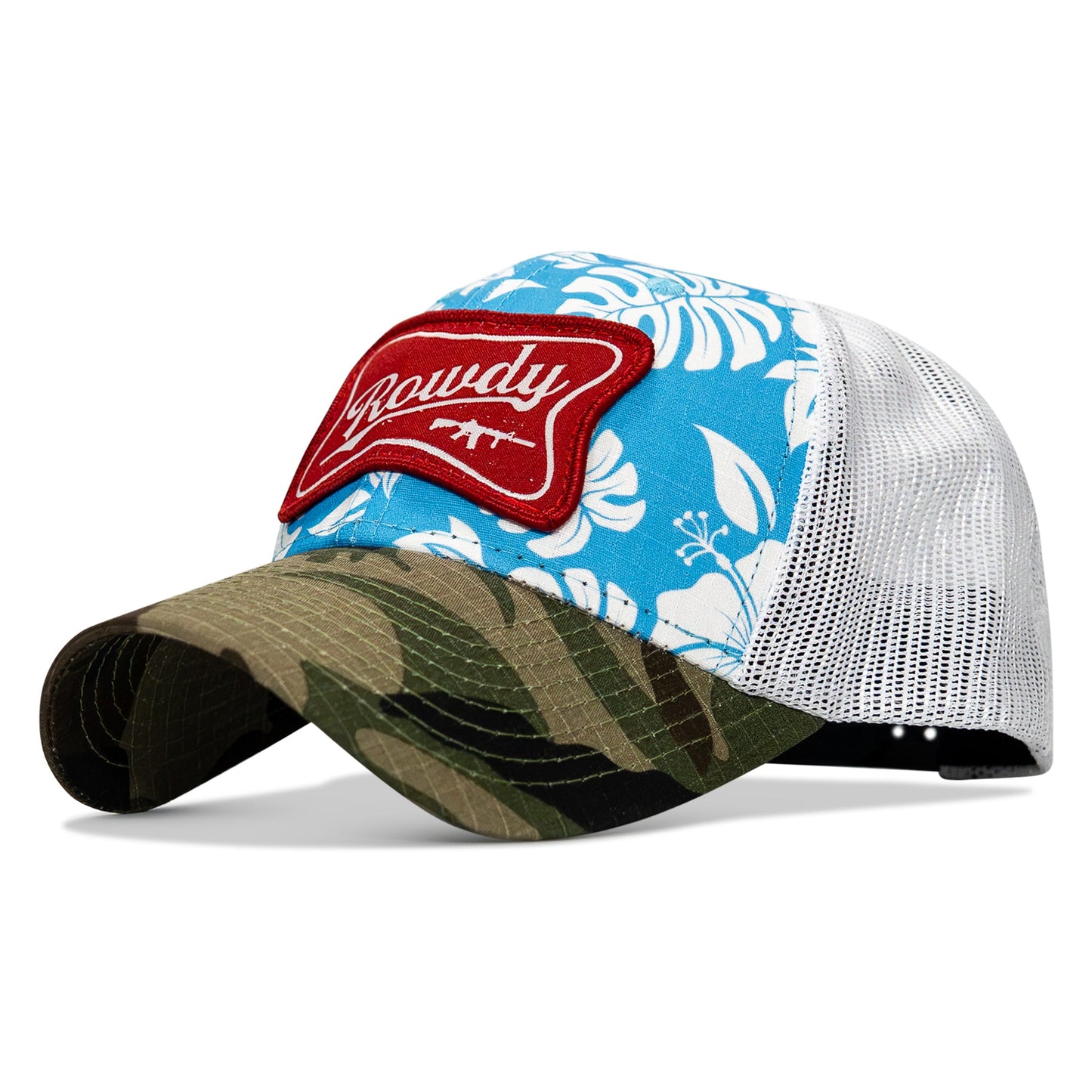 Rowdy Beer Logo Patch Original Ripstop Snapback Hat