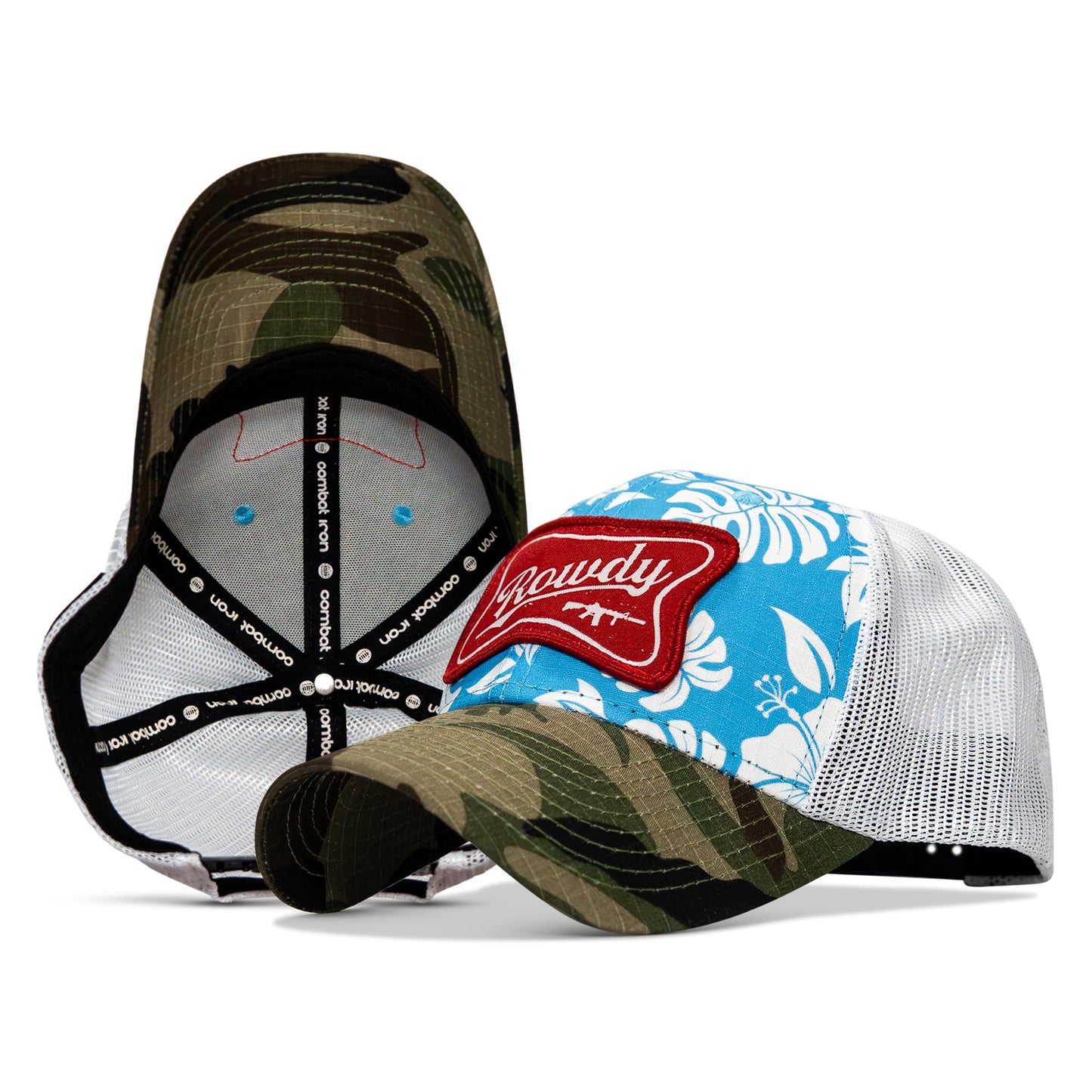 Rowdy Beer Logo Patch Original Ripstop Snapback Hat
