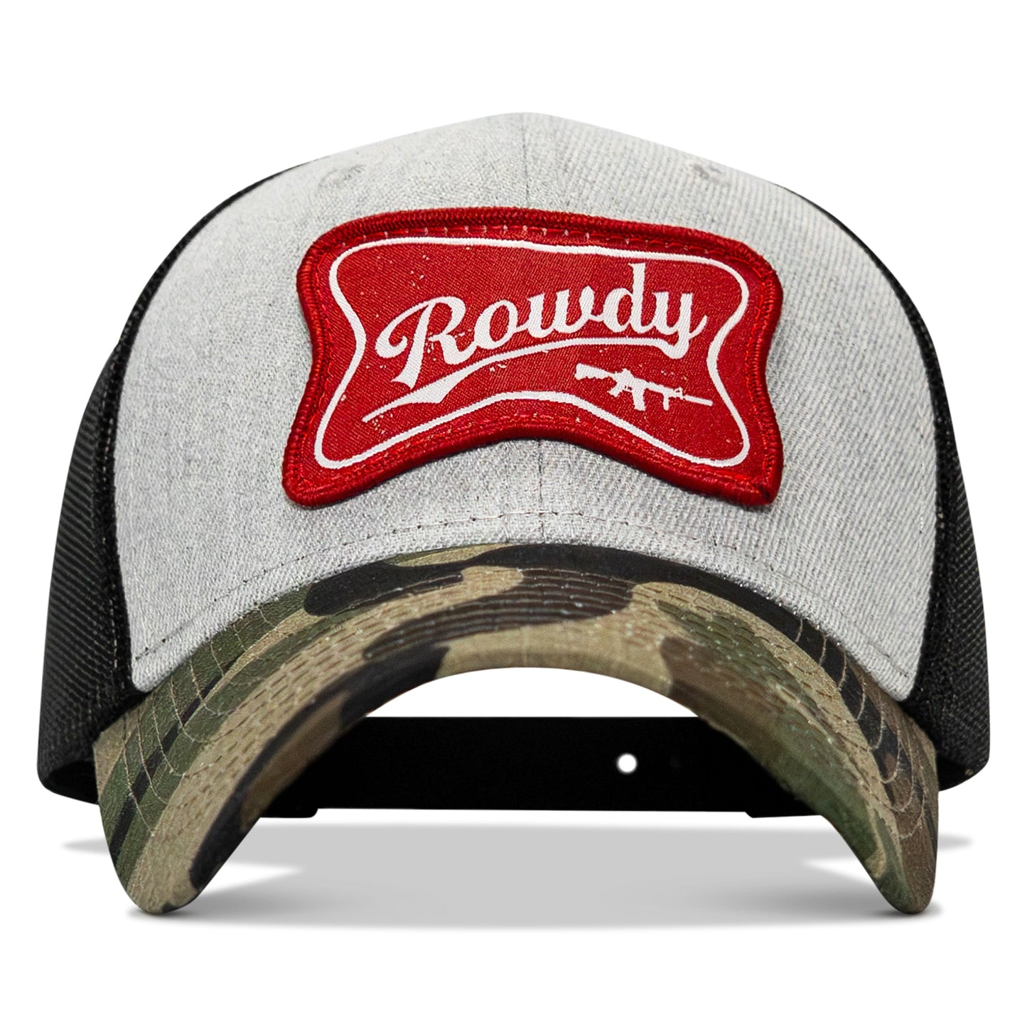 Rowdy Beer Logo Patch Original Ripstop Snapback Hat