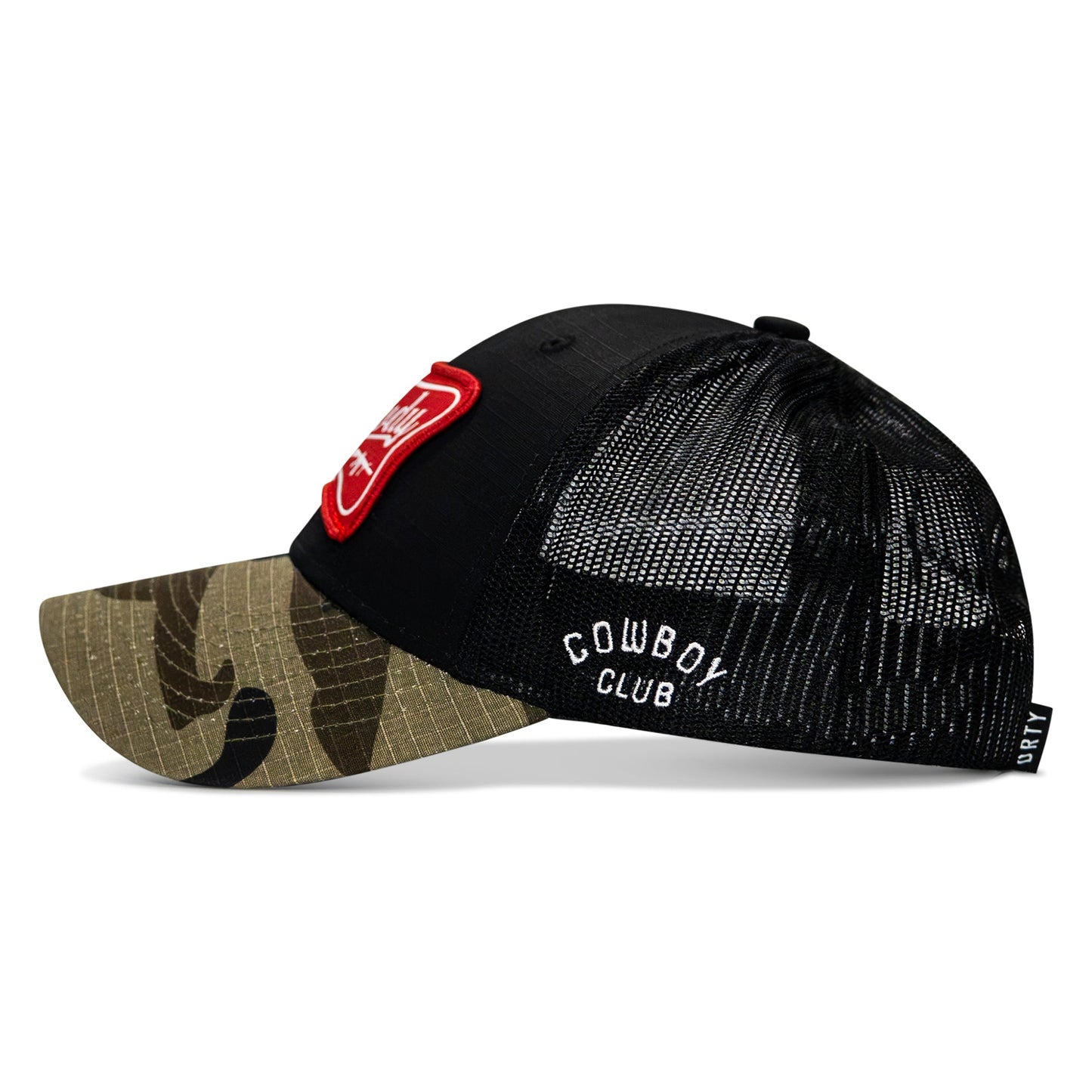 Rowdy Beer Logo Patch Original Ripstop Snapback Hat