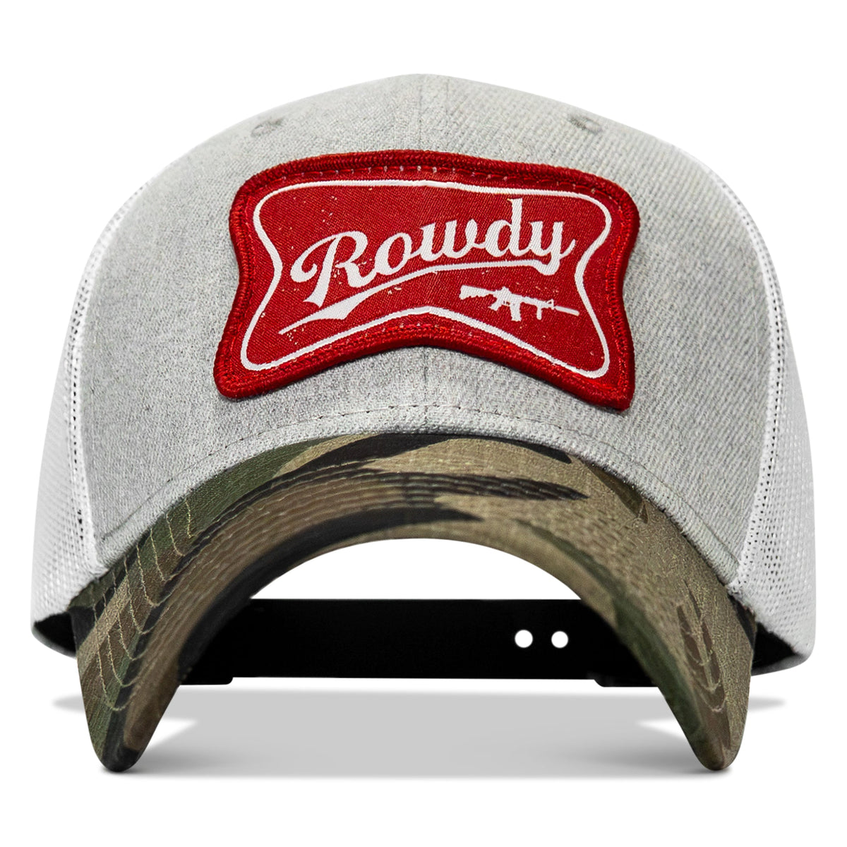 Rowdy Beer Logo Patch Original Ripstop Snapback Hat