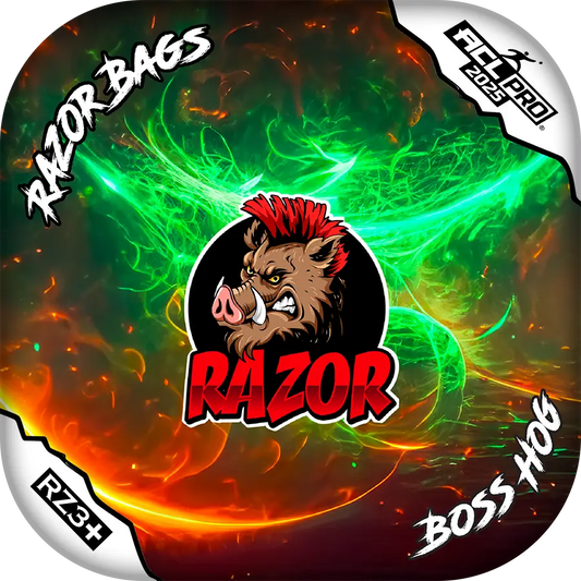 Boss Hog | Aurora | ACL PRO Cornhole Bags by Razor Bags (Razor Cornhole)