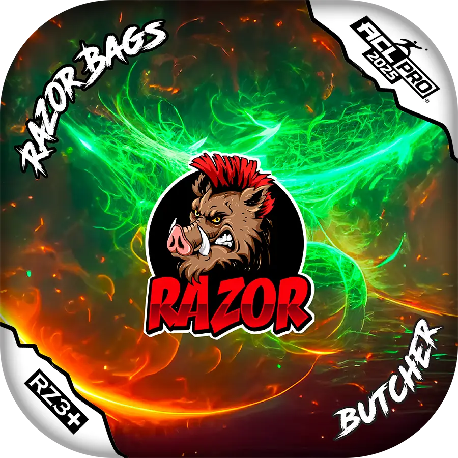 Butcher | Aurora | ACL PRO Cornhole Bags by Razor Bags (Razor Cornhole)