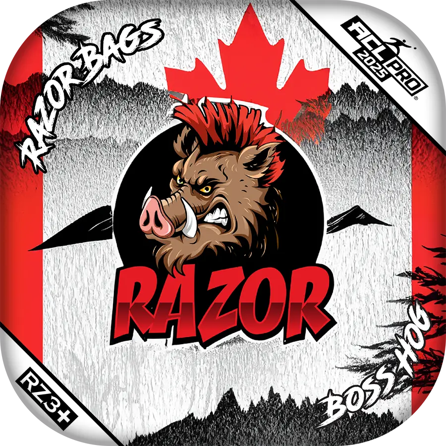 Boss Hog | Stipple | ACL PRO Razor Cornhole Bags