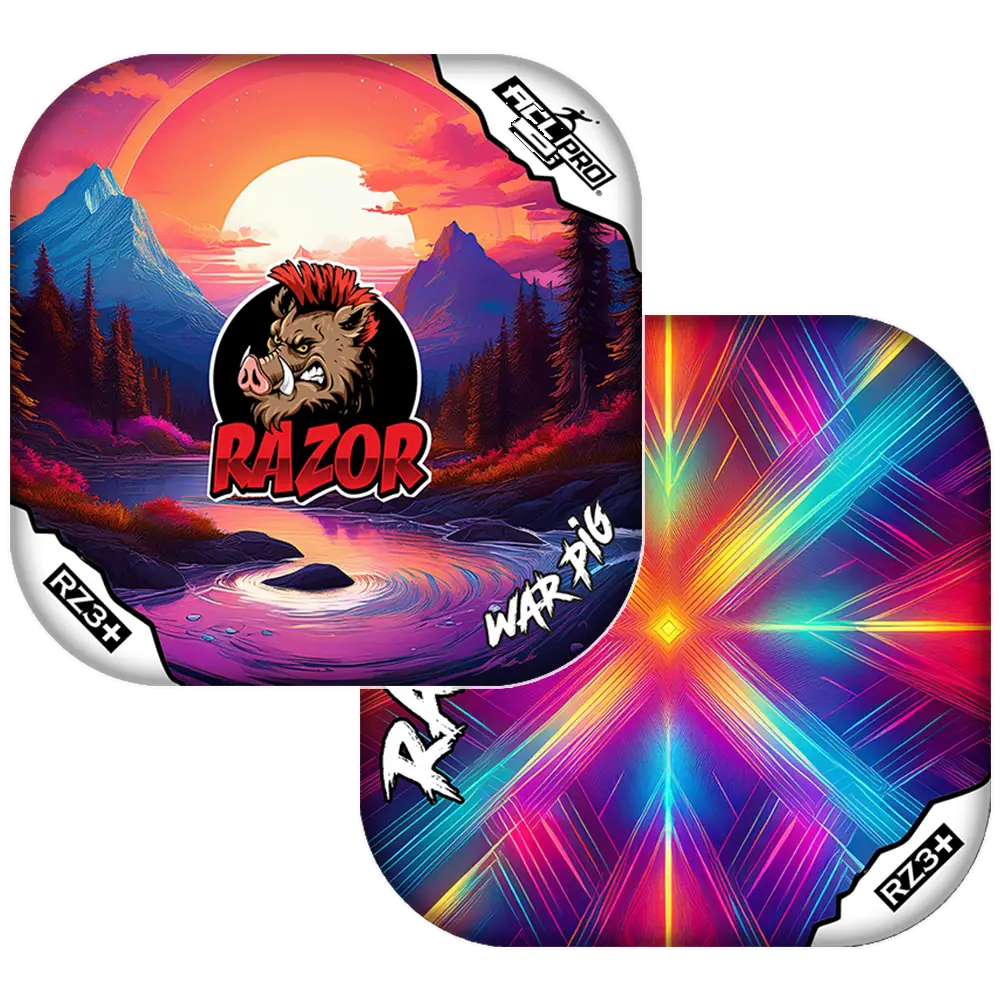 War Pig | Sunset | ACL PRO Razor Cornhole Bags