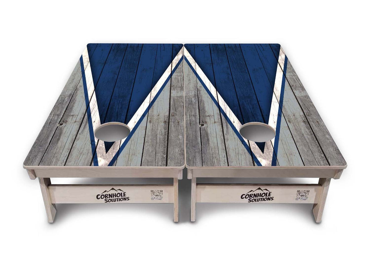 Team Color Triangle Cornhole Boards – Tournament Series