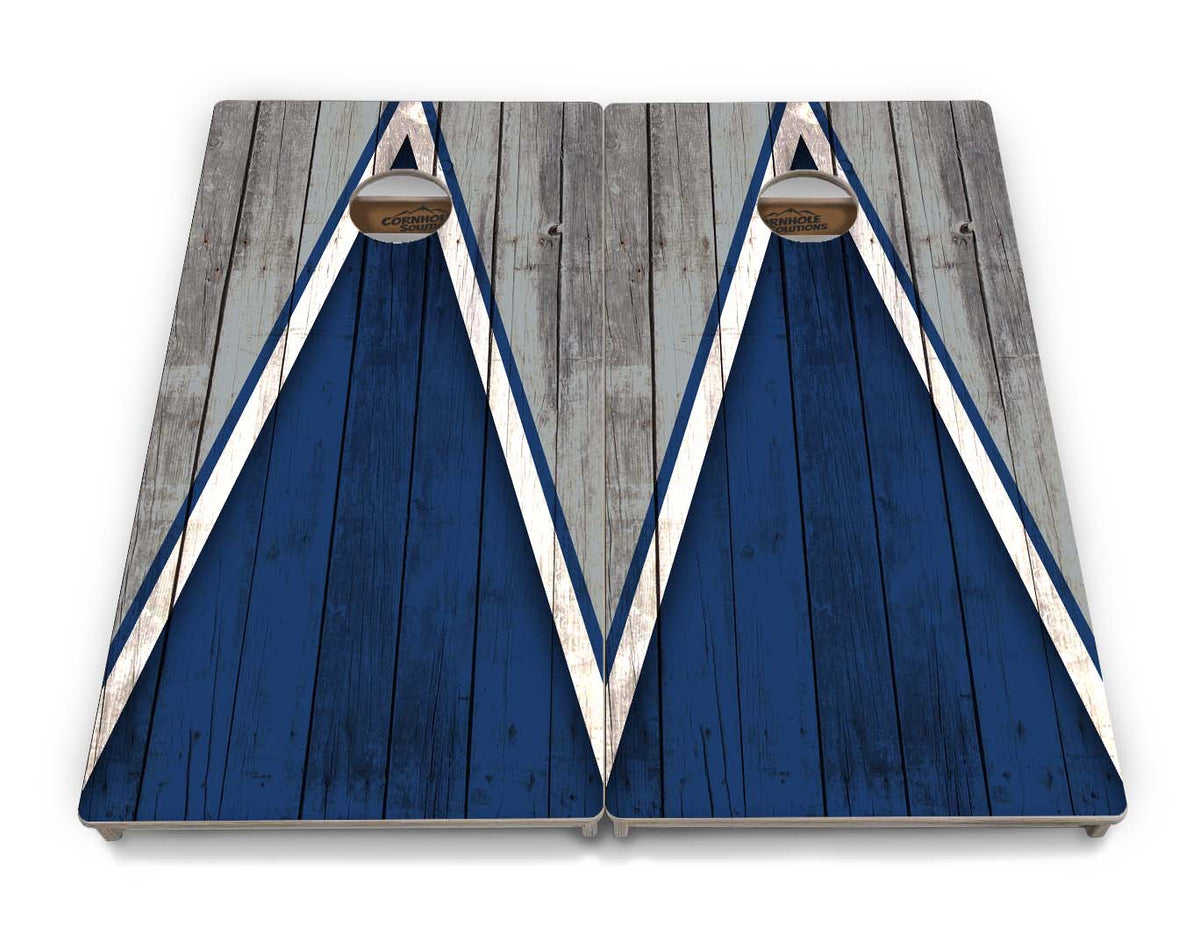Team Color Triangle Cornhole Boards – Tournament Series