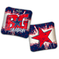 2027 BG Multiple Bag Models - "BROKEN HEX" - ACL Comp Stamped Cornhole Bags - SET OF 4 BAGS