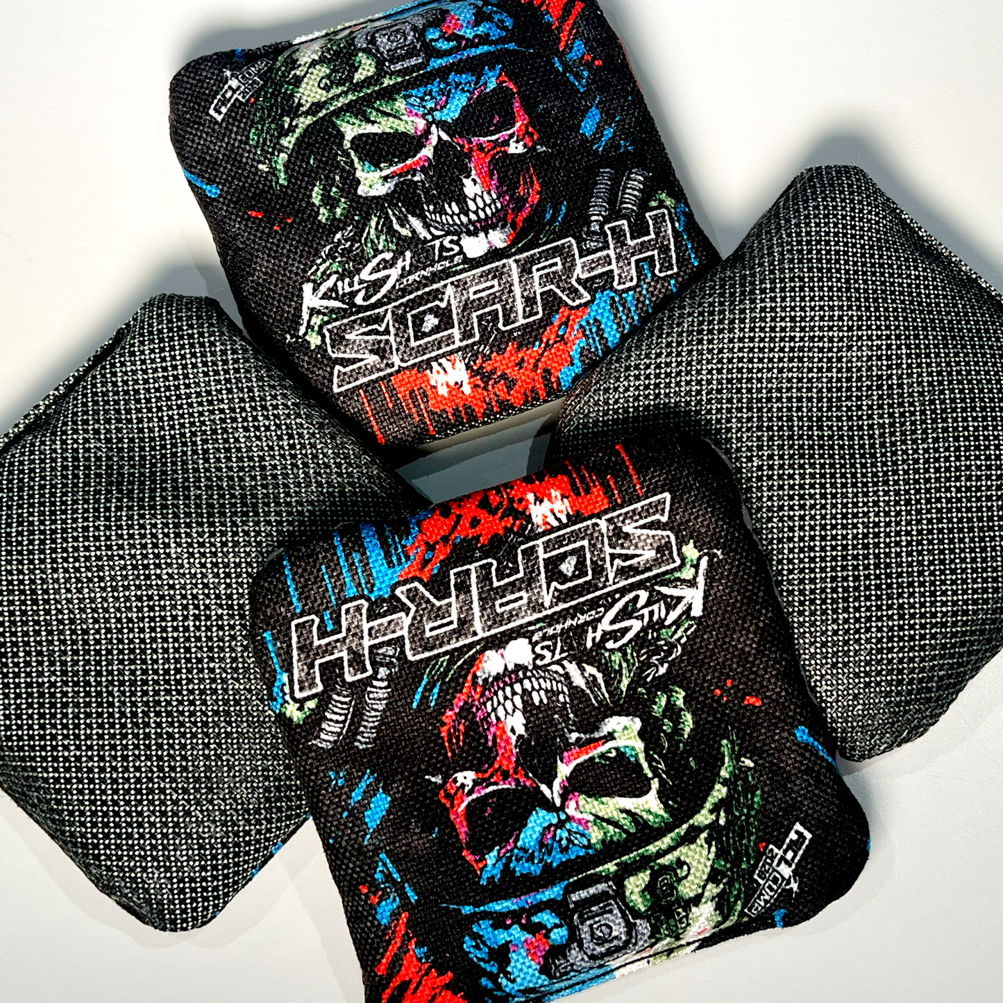 Killshots Cornhole | Scar-H Series | 2026 ACL COMP | Cornhole Bags | Limited Edition Designs