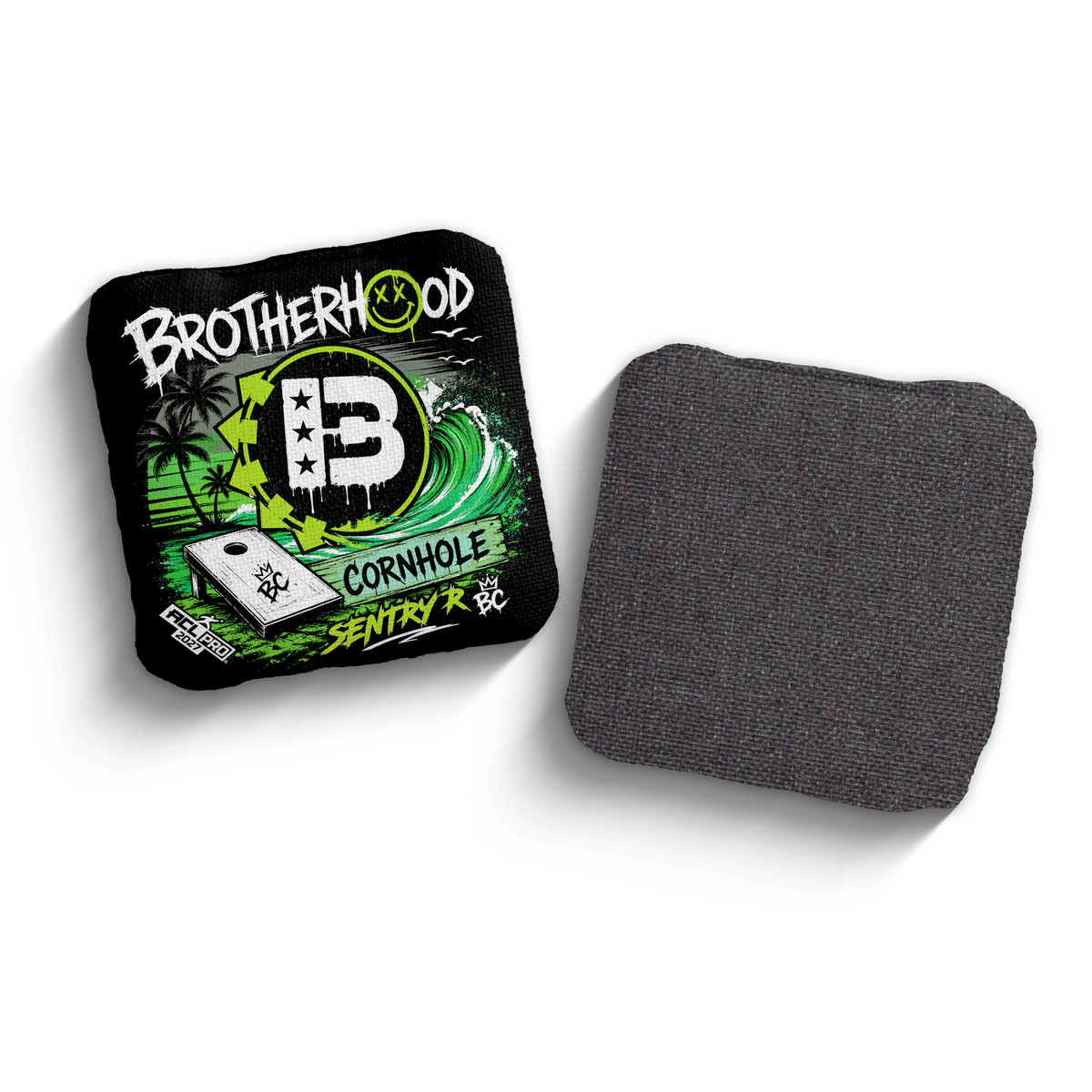 2027 Brotherhood Cornhole Sentry Beach Punk Edition ACL Pro Stamped Cornhole Bags
