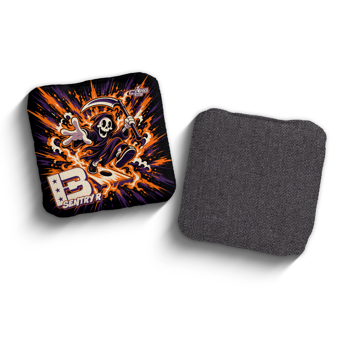 2027 Brotherhood Cornhole Sentry Reaper Parade Edition ACL Pro Stamped Cornhole Bags